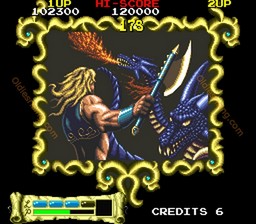 une photo d'Ã©cran de The Astyanax sur Arcade